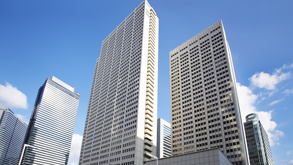 京王プラザホテル 外観 本館 南館