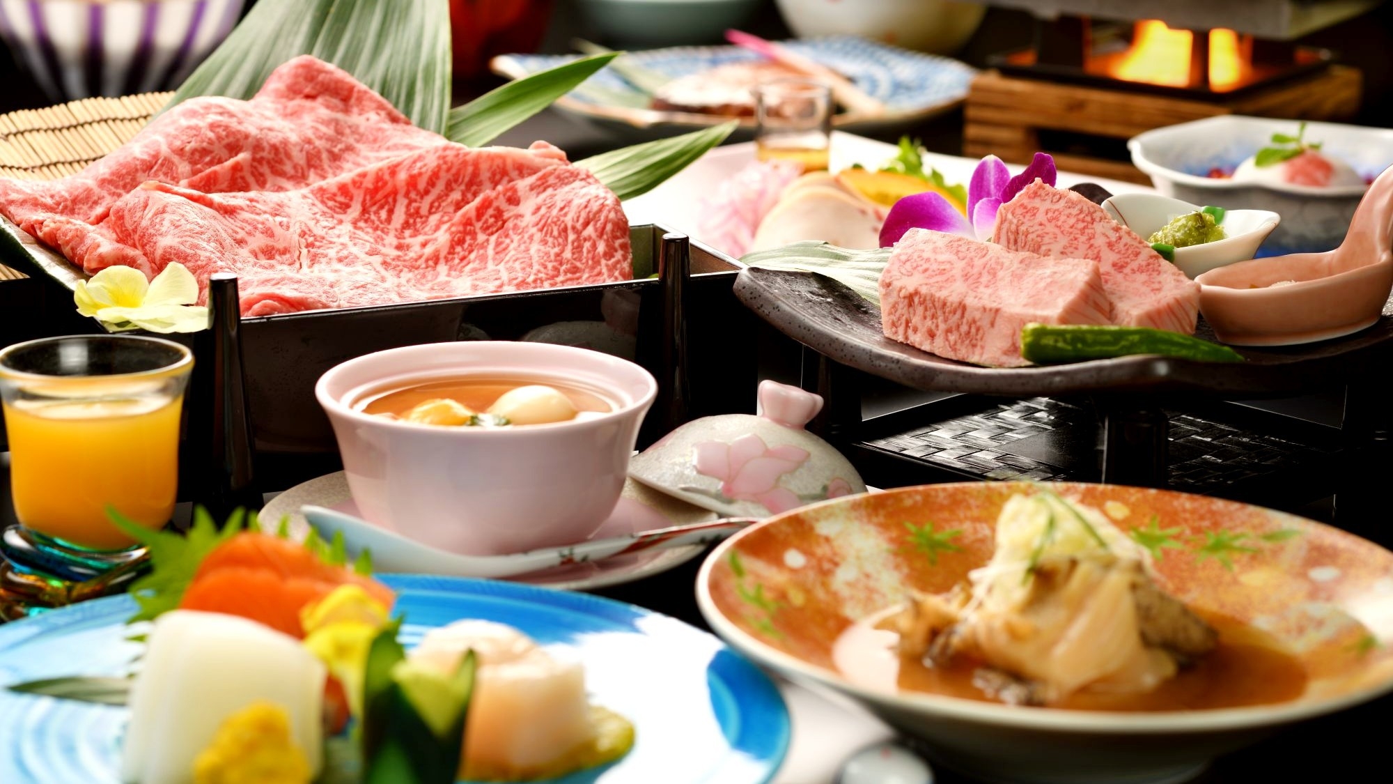 【楽天トラベル】至高のグルメ＜オールインクルーシブ＞A5仙台牛しゃぶしゃぶ・陶板焼き♪特選プラン