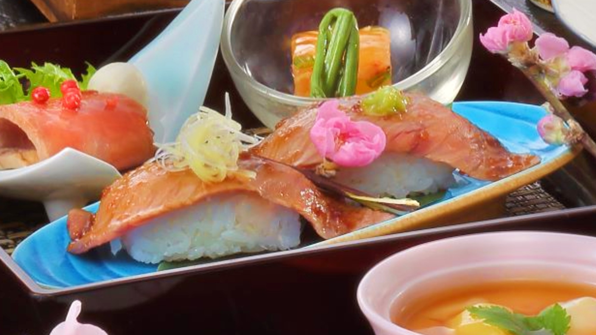 【楽天限定プラン】＜オールインクルーシブ＞牛タンのしゃぶしゃぶ御膳●『仙台牛の炙り握り寿司』付き●