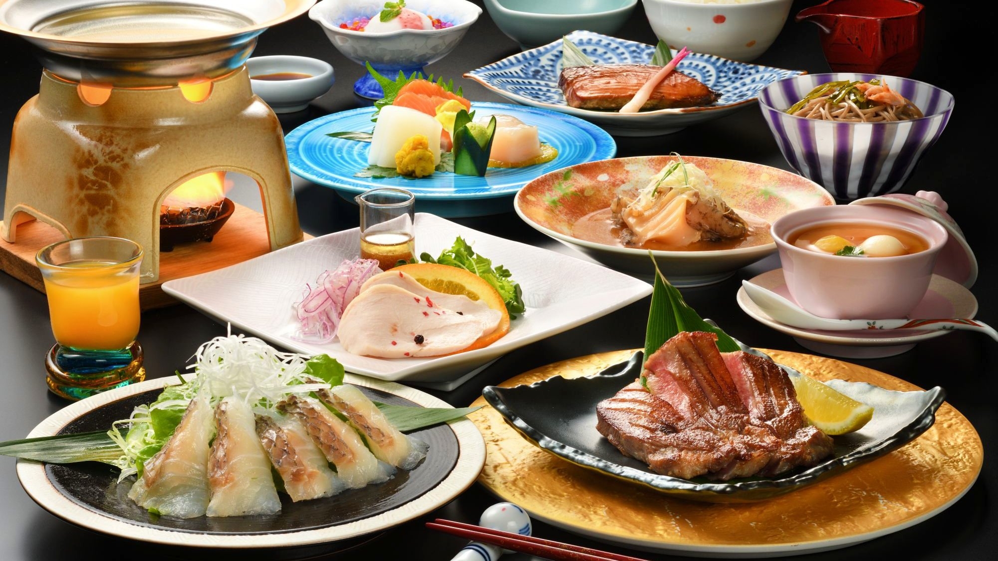 【楽天トラベル】☆直前割☆オールインクルーシブ＼最大1000円割引／『牛タン』の贅沢鉄板焼き御膳