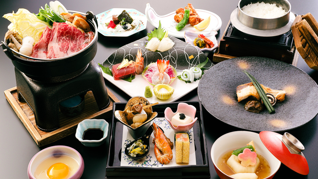 【会席料理一例　※イメージ】