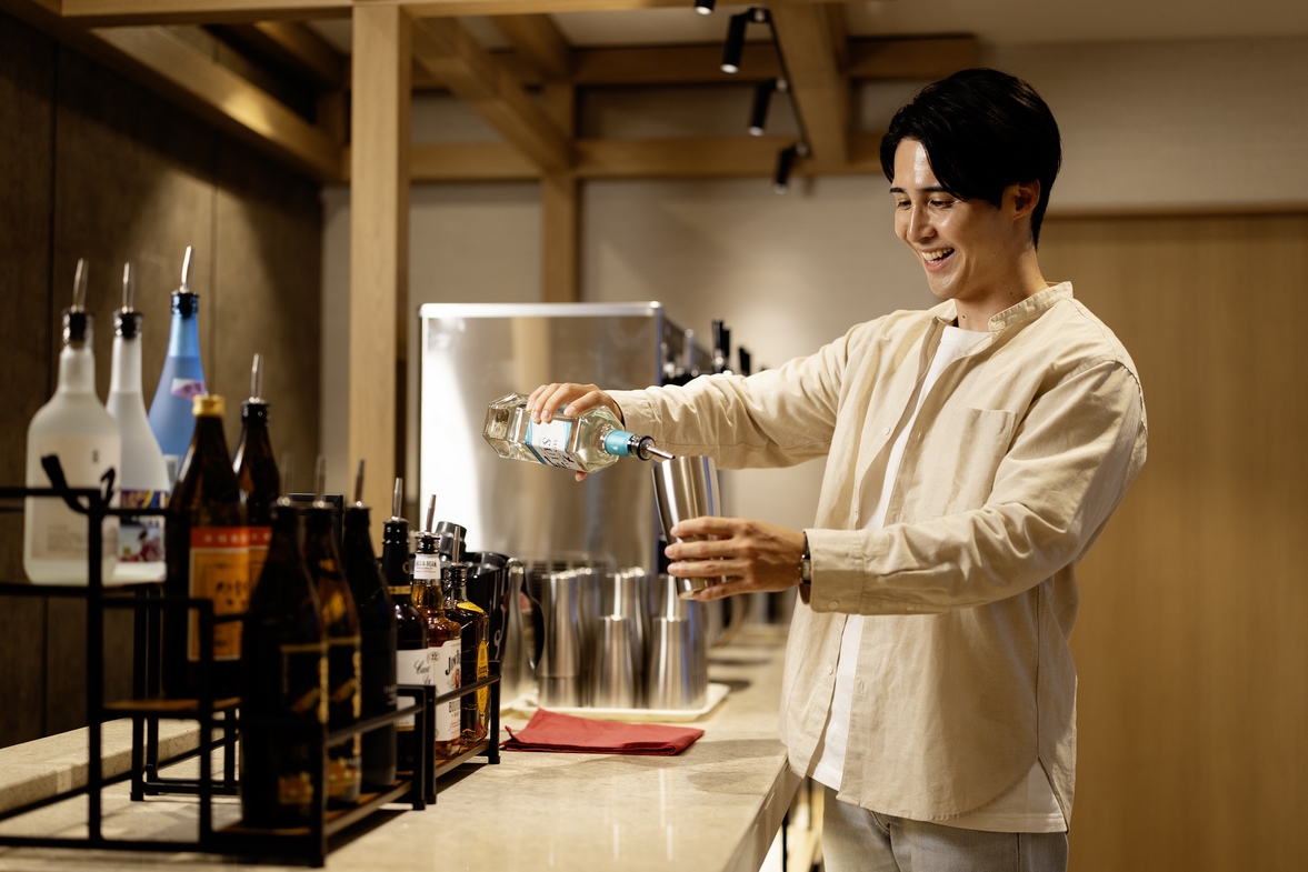 【早期割45・ライブキッチンAWA】15％OFF！飲み放題付♪鮑酒蒸し＆金目鯛姿煮付の贅沢ハーフ会席