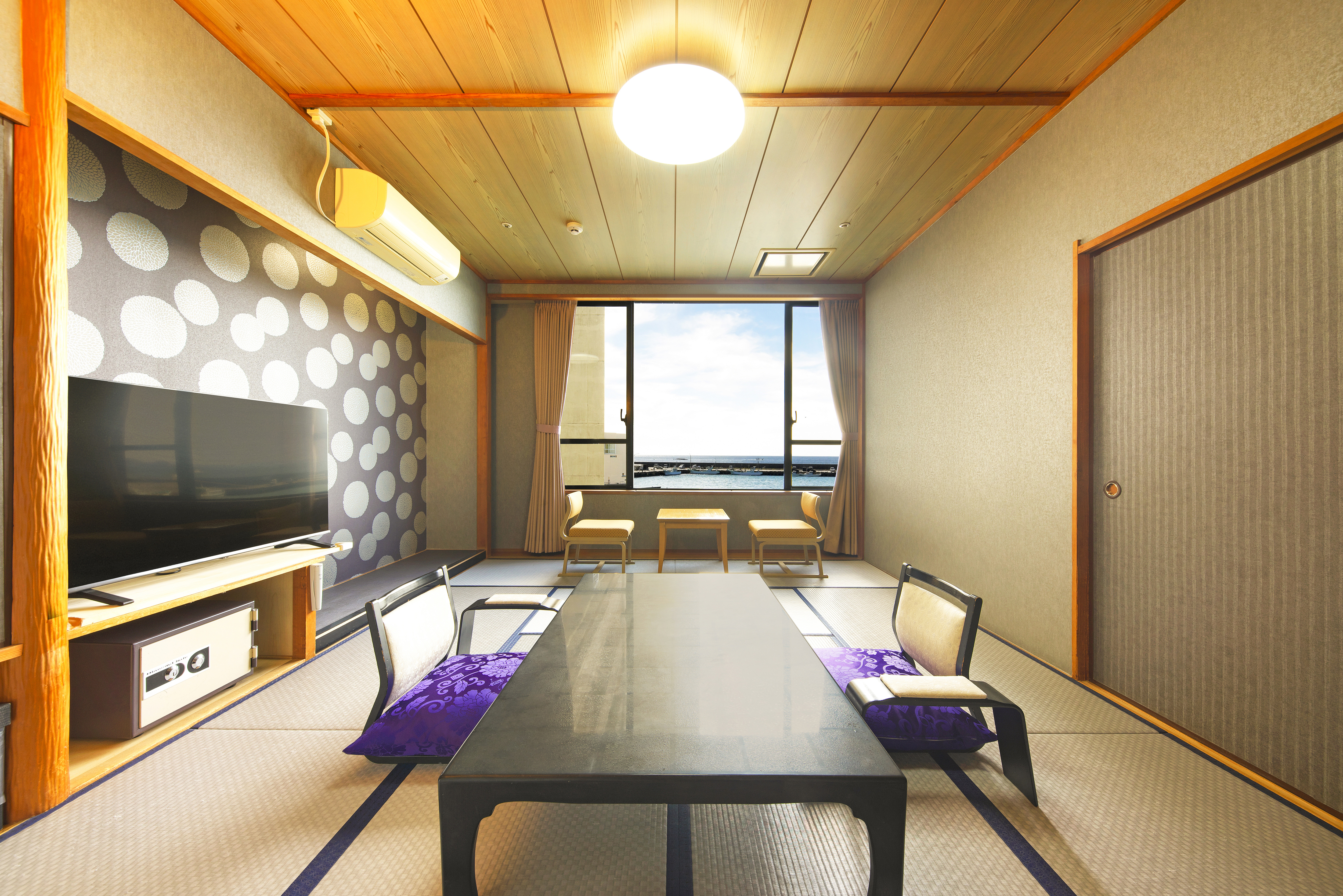 【夢亭】海側和室10畳＜オーシャンビュー＞温かみのある和室タイプをご用意致します。
