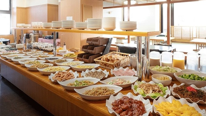 ◆60品を超える釧路のおかあさん手作りの朝食バイキング