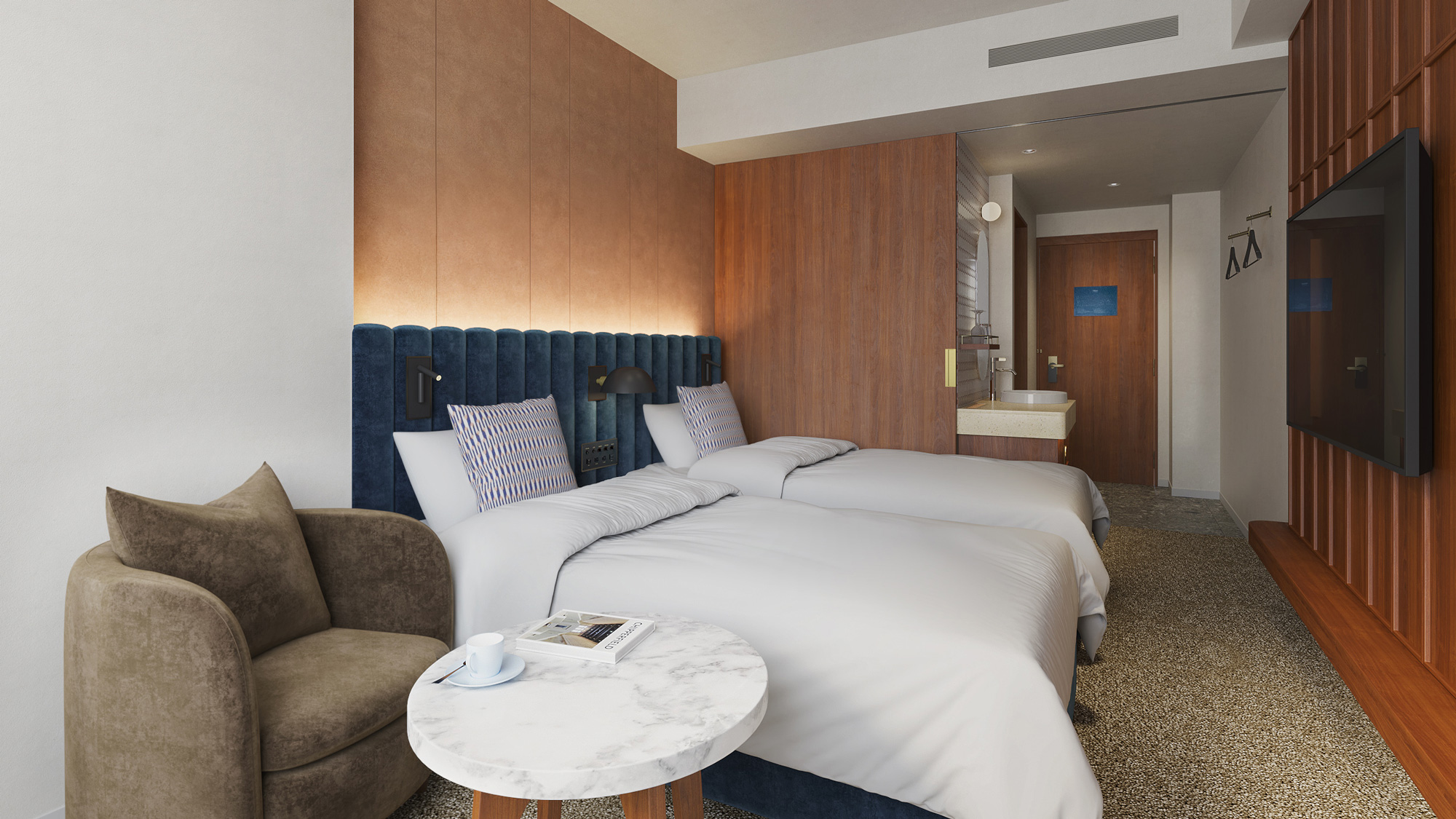 マークスタンダードツイン｜22平米・駐車場無料・フリーフロー