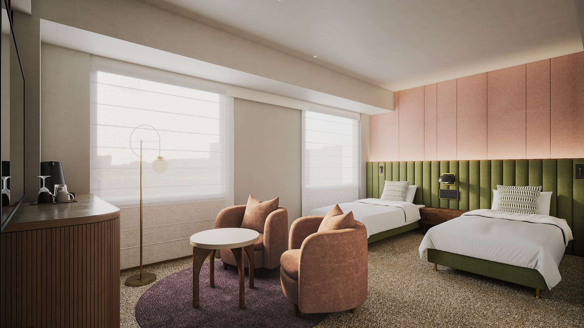 グランドコンフォート｜43平米・駐車場無料・フリーフロー