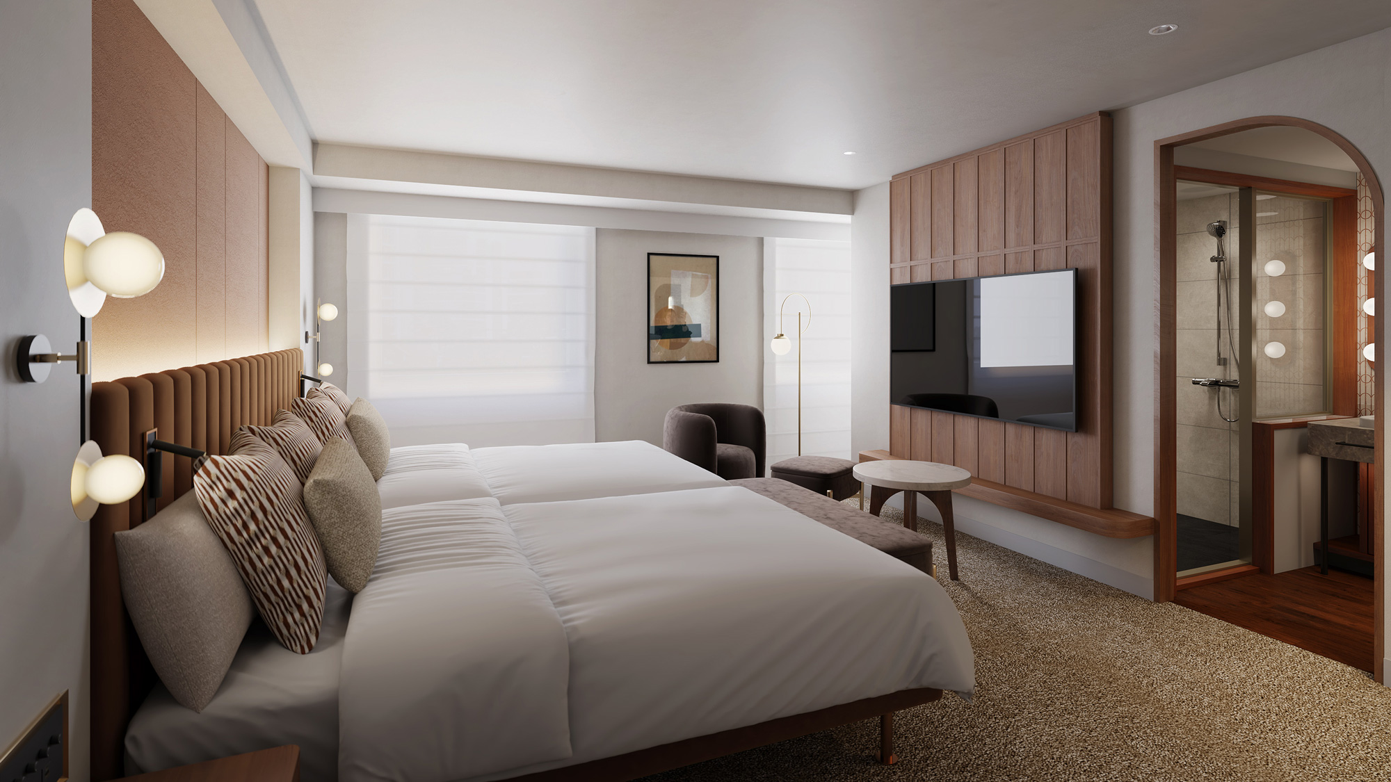 グランドクワッド｜44平米・駐車場無料・フリーフロー