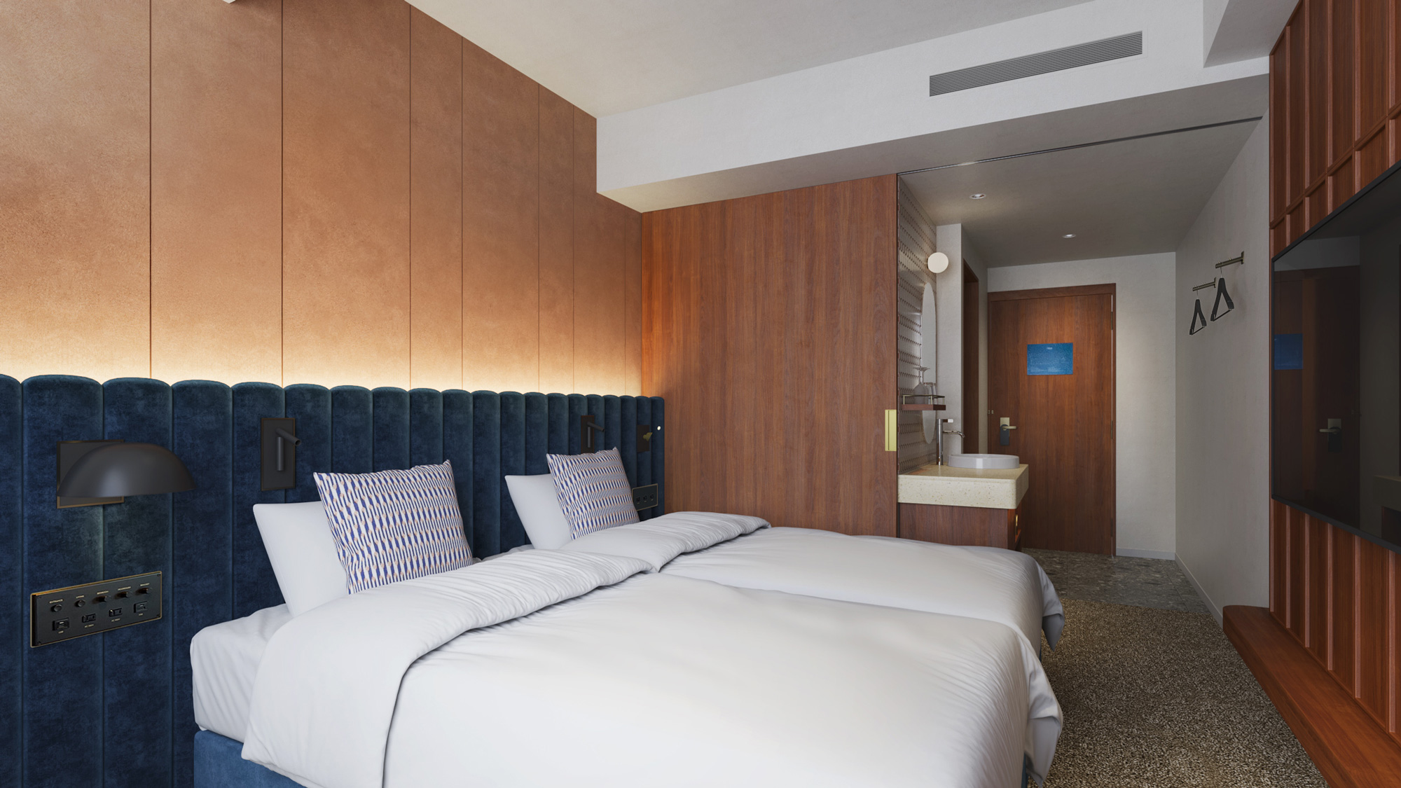 マークシンプルツイン｜19平米・駐車場無料・フリーフロー