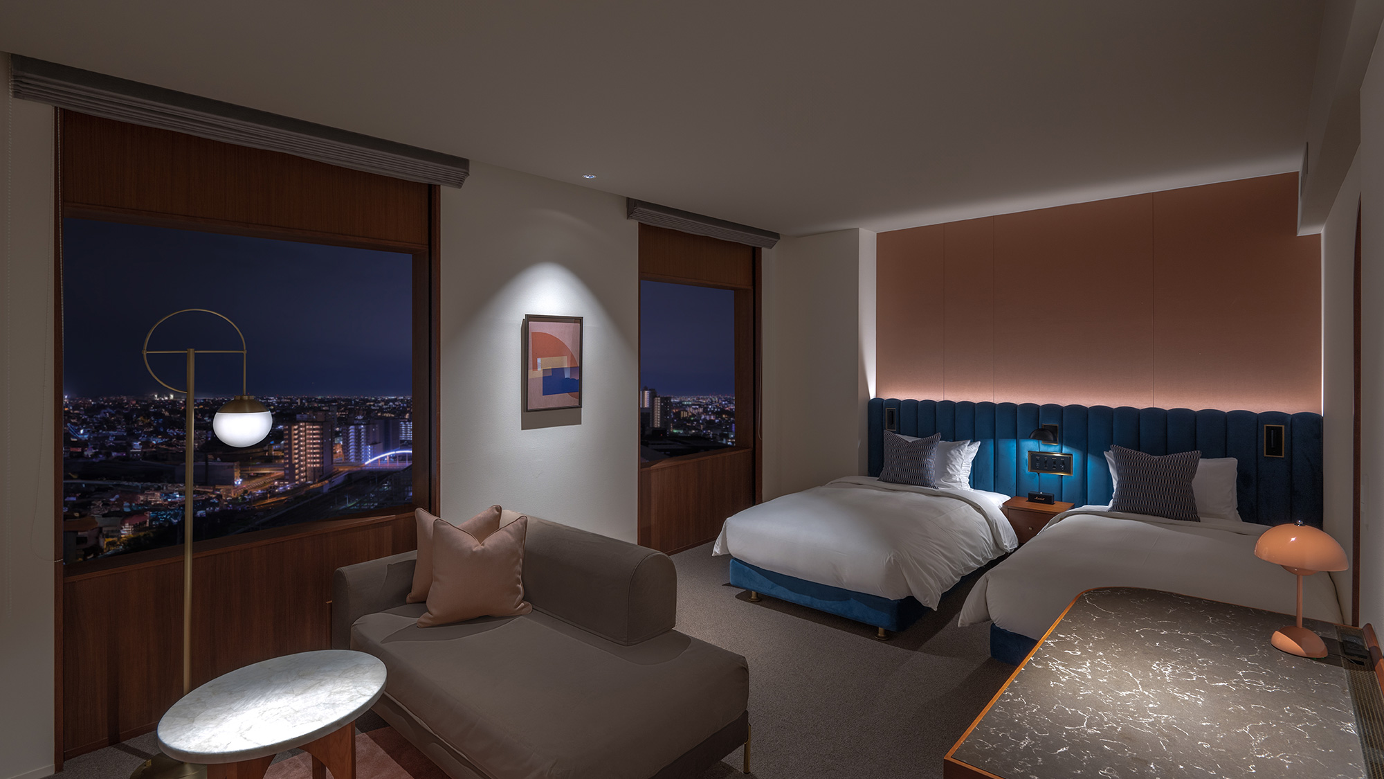 グランドスーペリアツイン 39㎡（高層階・ミニバー付・フリーフロー）