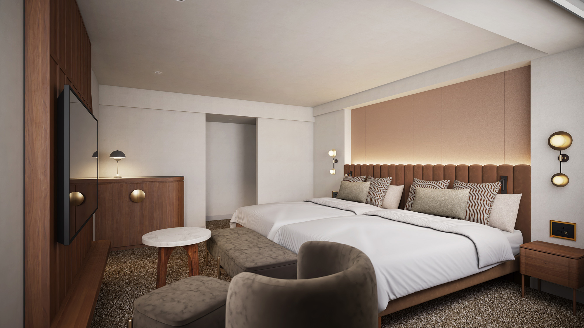 グランドクワッド｜44平米・駐車場無料・フリーフロー