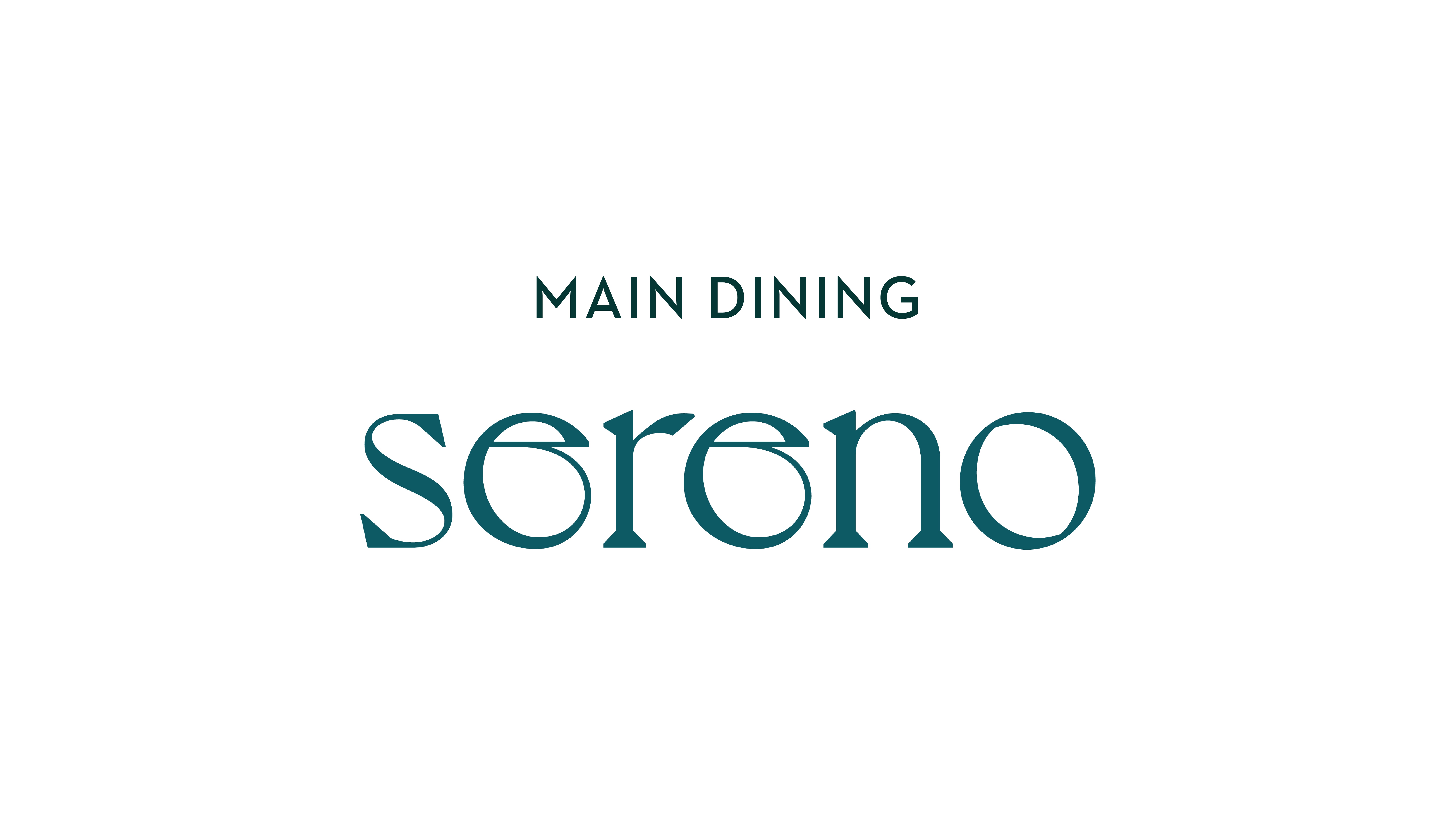 MAIN DINING "sereno" 
