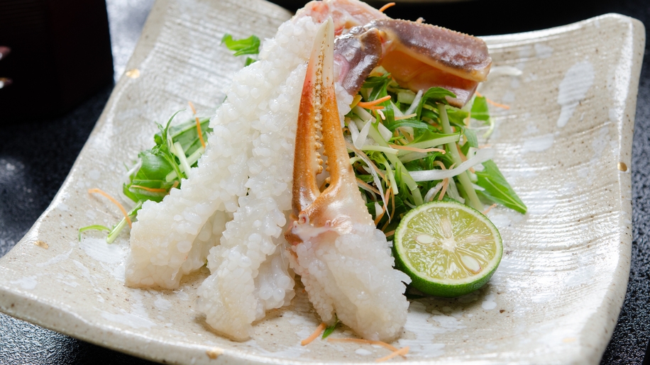 期間限定【蟹尽くし会席】蟹を味わい尽くす冬の贅沢プラン