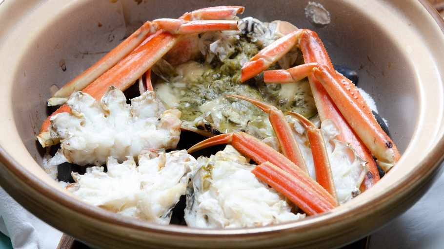 期間限定【蟹尽くし会席】蟹を味わい尽くす冬の贅沢プラン