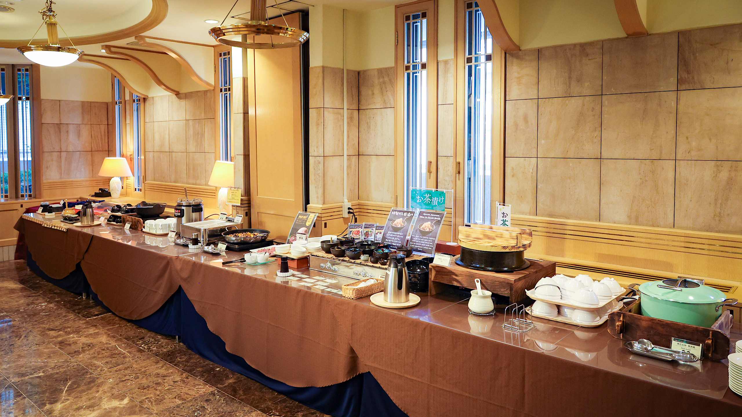 【朝食ビュッフェ】ビュッフェコーナー