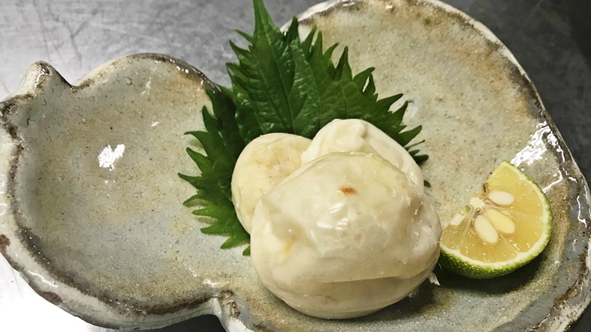 *とらふぐ白子焼