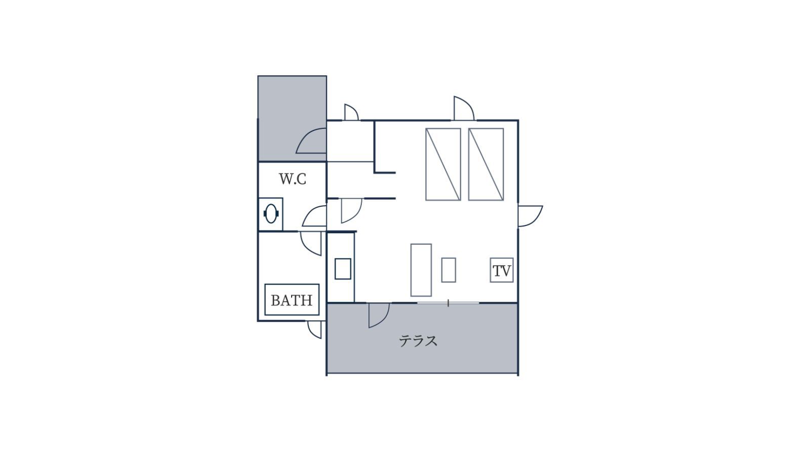 【ハリウッドツインルームヴィラ】