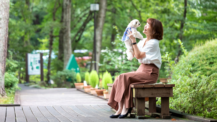 【一人旅プラン】愛犬と大自然の中で楽しむ、癒しの時間♪ドッグラン＆ペット用品あり＜レストラン食＞