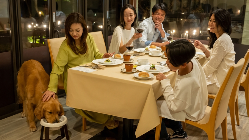 【初旅応援】愛犬の旅行デビューに♪ケーキ特典付・安心コテージステイ《レストラン食》