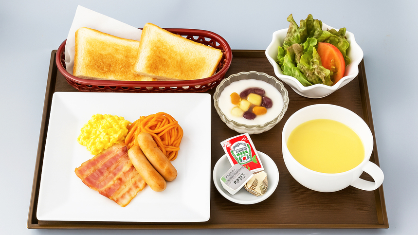 朝食メニュー『洋食』※内容は仕入れ状況により変更になる場合がございます。