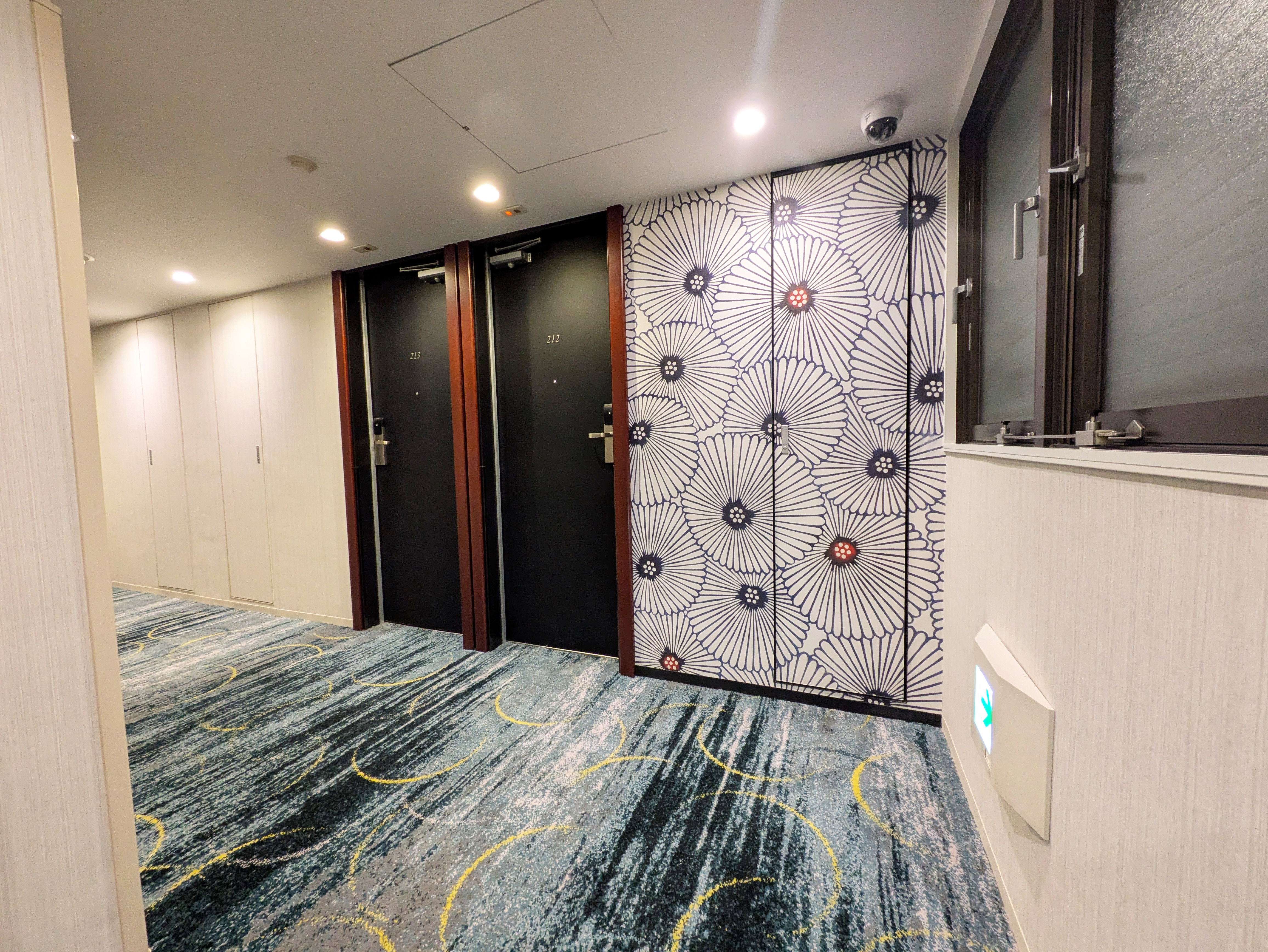 客室フロア廊下