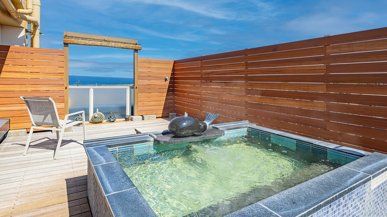 【特上地魚すし会席】伊勢海老・あわび・いくら♪ネタが豪華！◆屋上貸切露天風呂