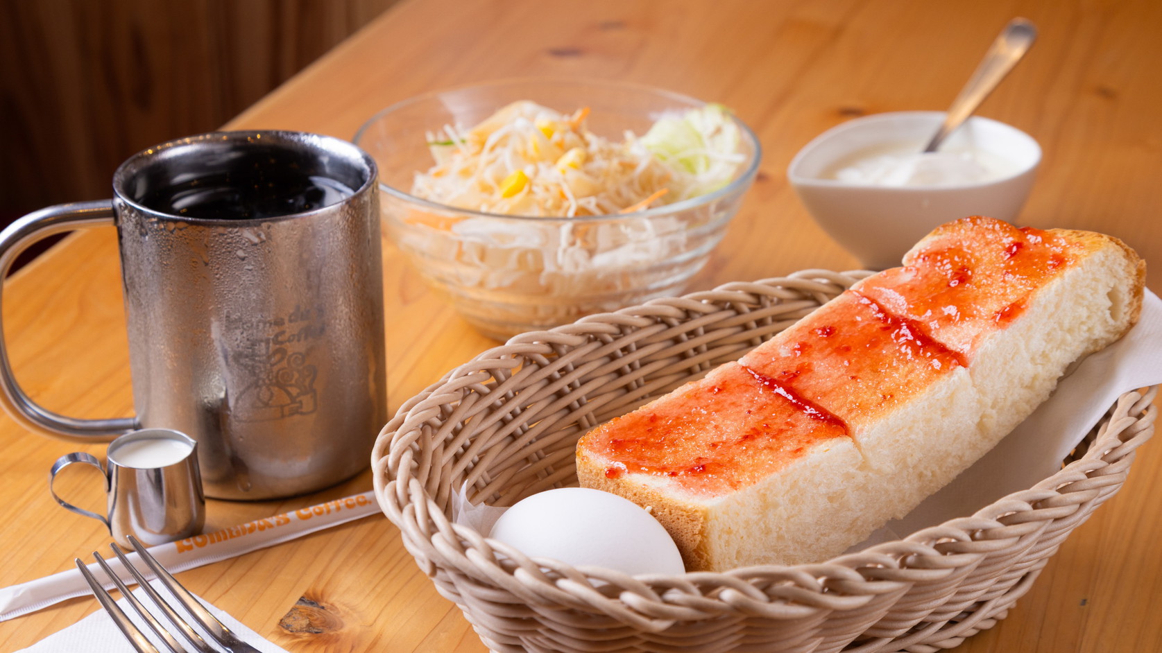 モーングセット 定番ゆで玉子