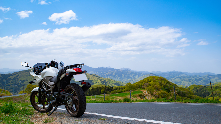 【バイク駐車場無料特典◆素泊まり】駐輪場はフロントから見える屋根付or屋内倉庫◆ライダーツーリング旅