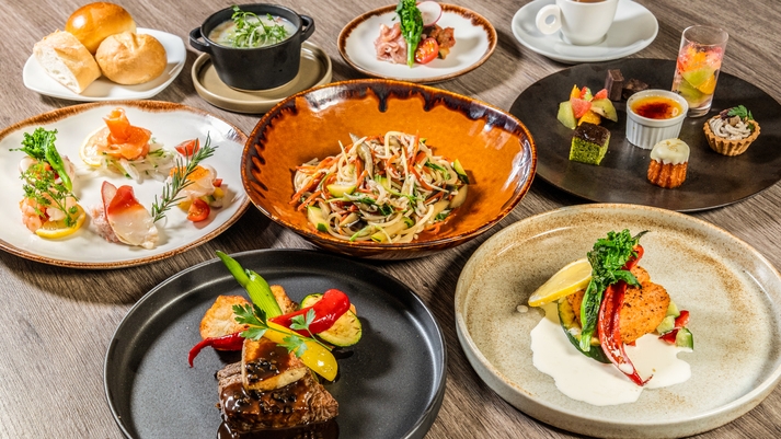 【2食付】ホテルエルシエント京都八条口☆2種のメインを贅沢に味わう！プレミアムフルコース