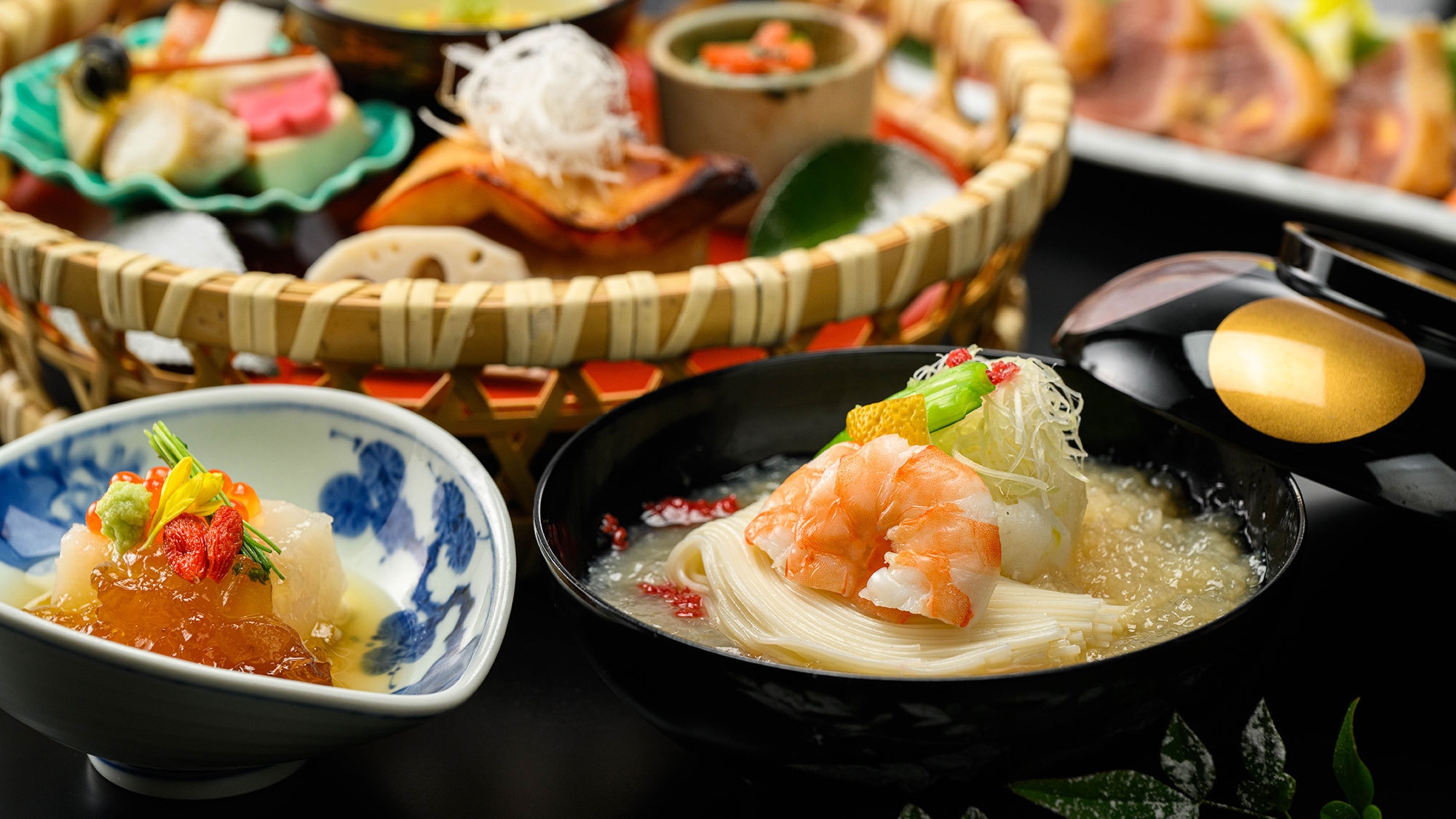 【大和会席〜古都の彩〜】奈良食材をふんだんに使った日本料理で、冬の奈良旅を食から満喫（夕・朝食付）