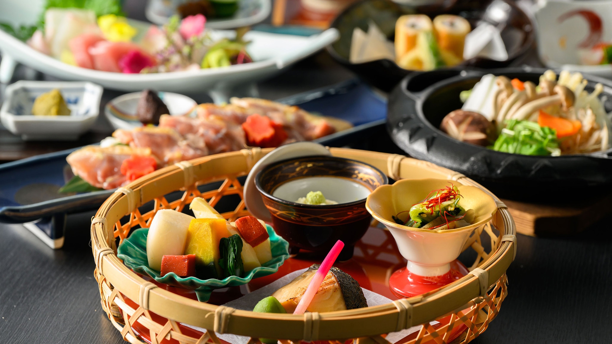 【楽天スーパーSALE】食も奈良旅　夕食は「大和会席〜古都の彩〜」（夕・朝食付）