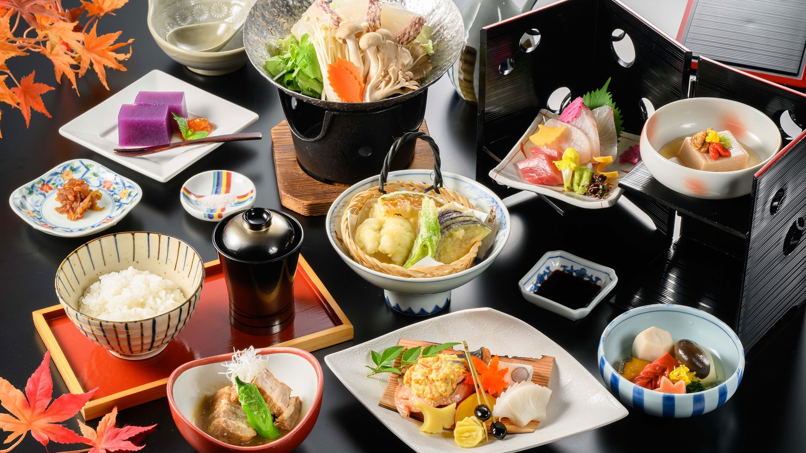 【旬彩御膳】奈良ものと秋の食材を使った日本料理を、気負わずおいしくカジュアルに♪（夕・朝食付）