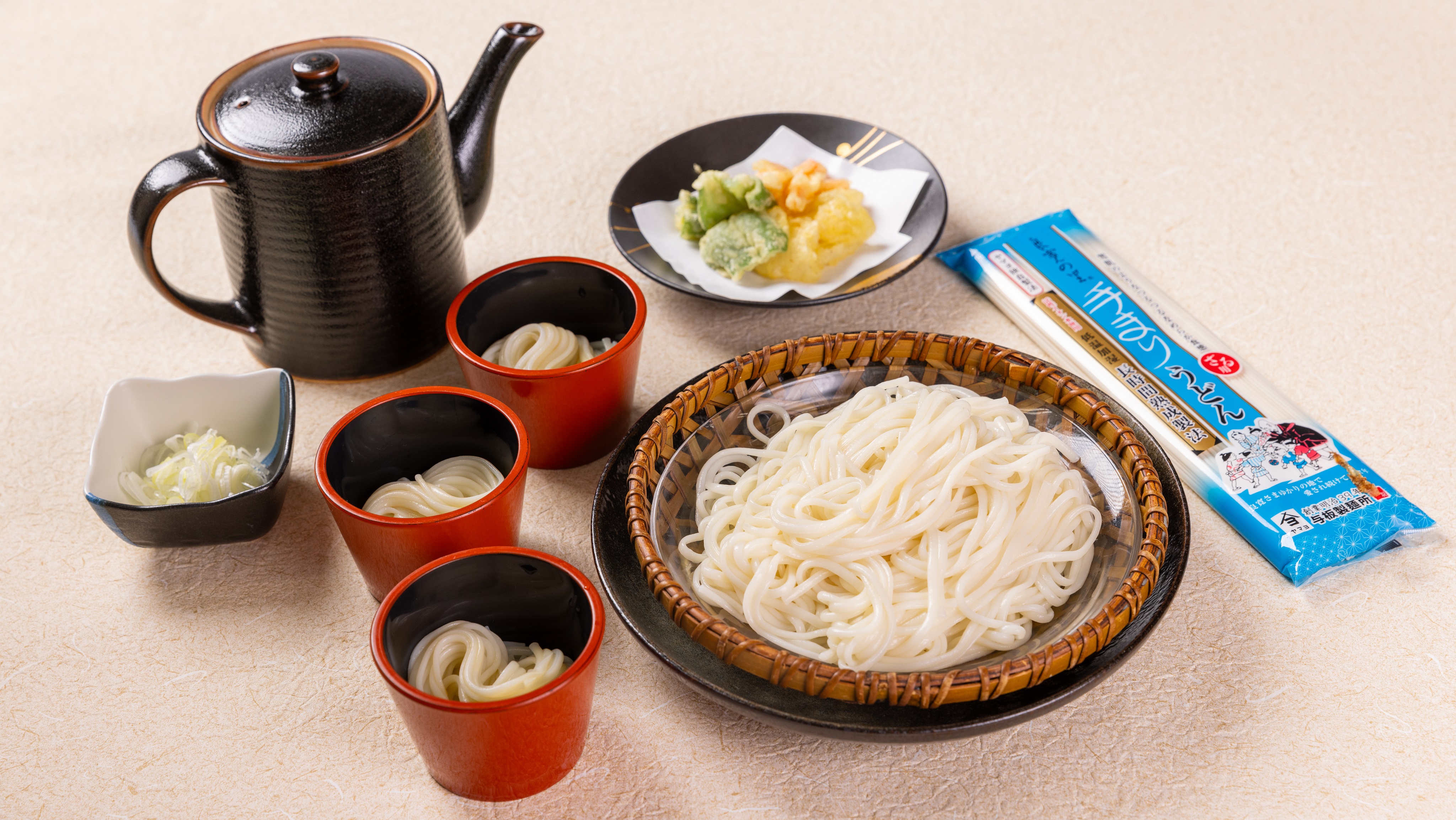 【朝食】良寛の里　手まりうどん