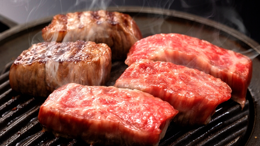 お肉はがっつり“熱・厚”で！旨みぎっしり山形牛をそのまま感じる『焼き』の調理で♪