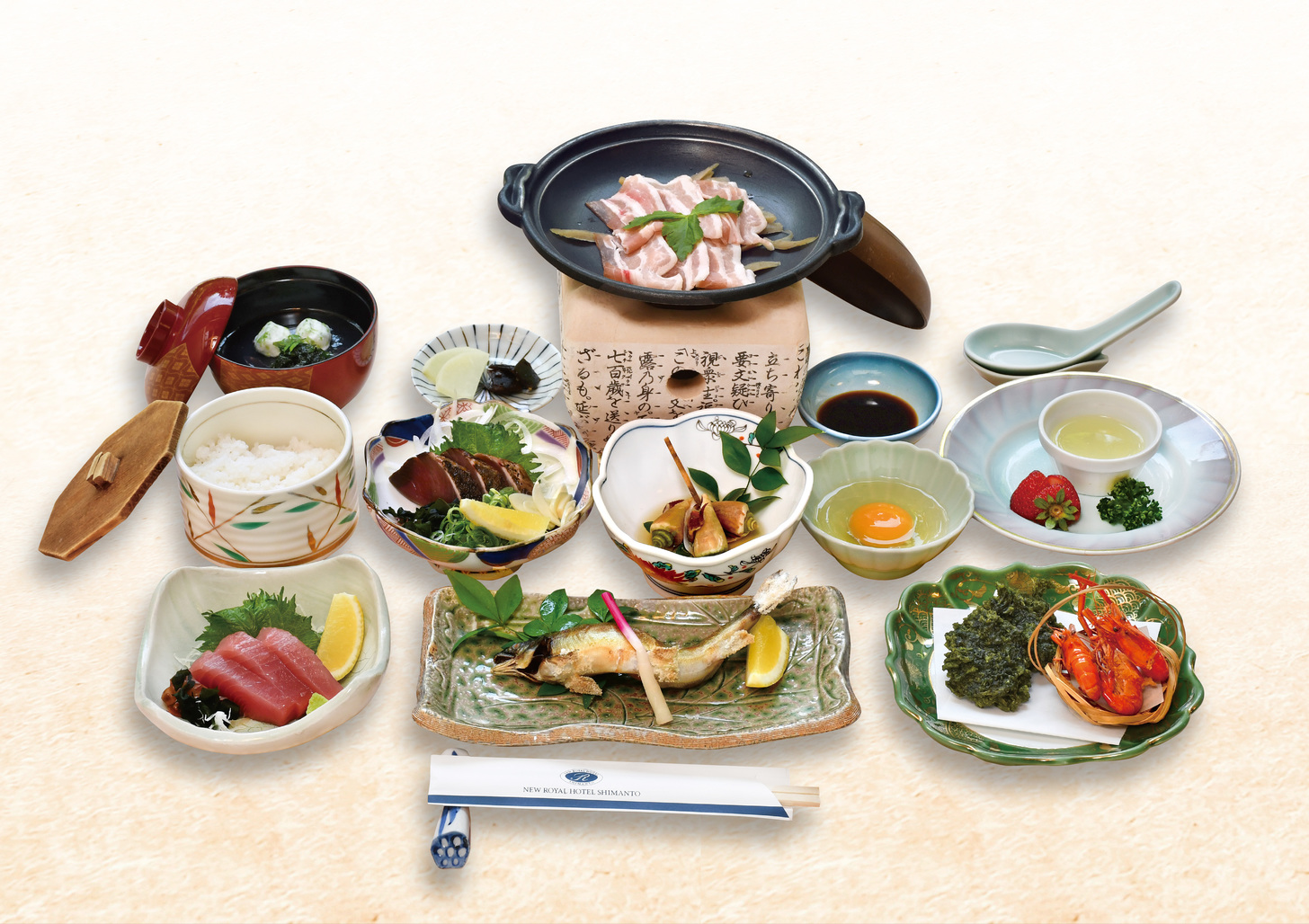 (2食付）四万十川流域で育った甘み強い『四万十ポークスライス柳川鍋』を堪能◎