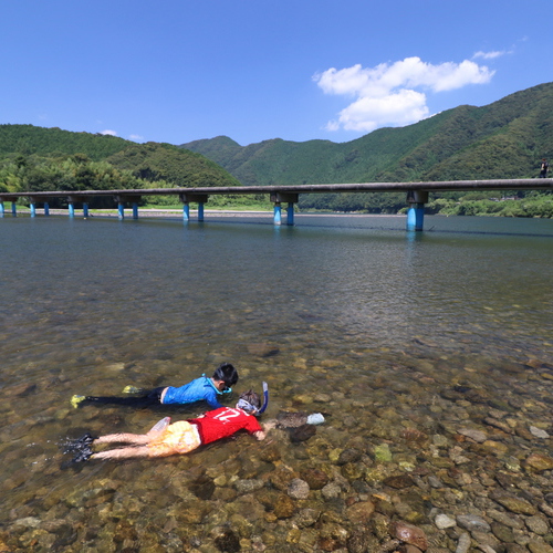 （素泊）＼鉄道を利用して◎四万十川周遊バスチケット◎もらおう／