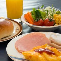 【朝食】約30種類の和洋朝食バイキングをご用意致します。