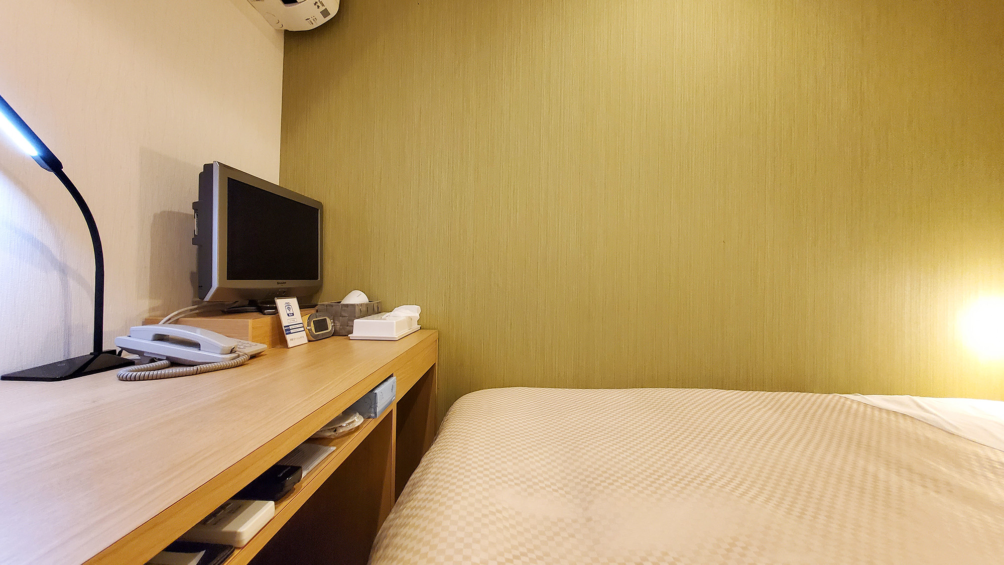 #コンパクトシングル　予算を抑えつつも快適さを求める方にオススメのシングルルームです。
