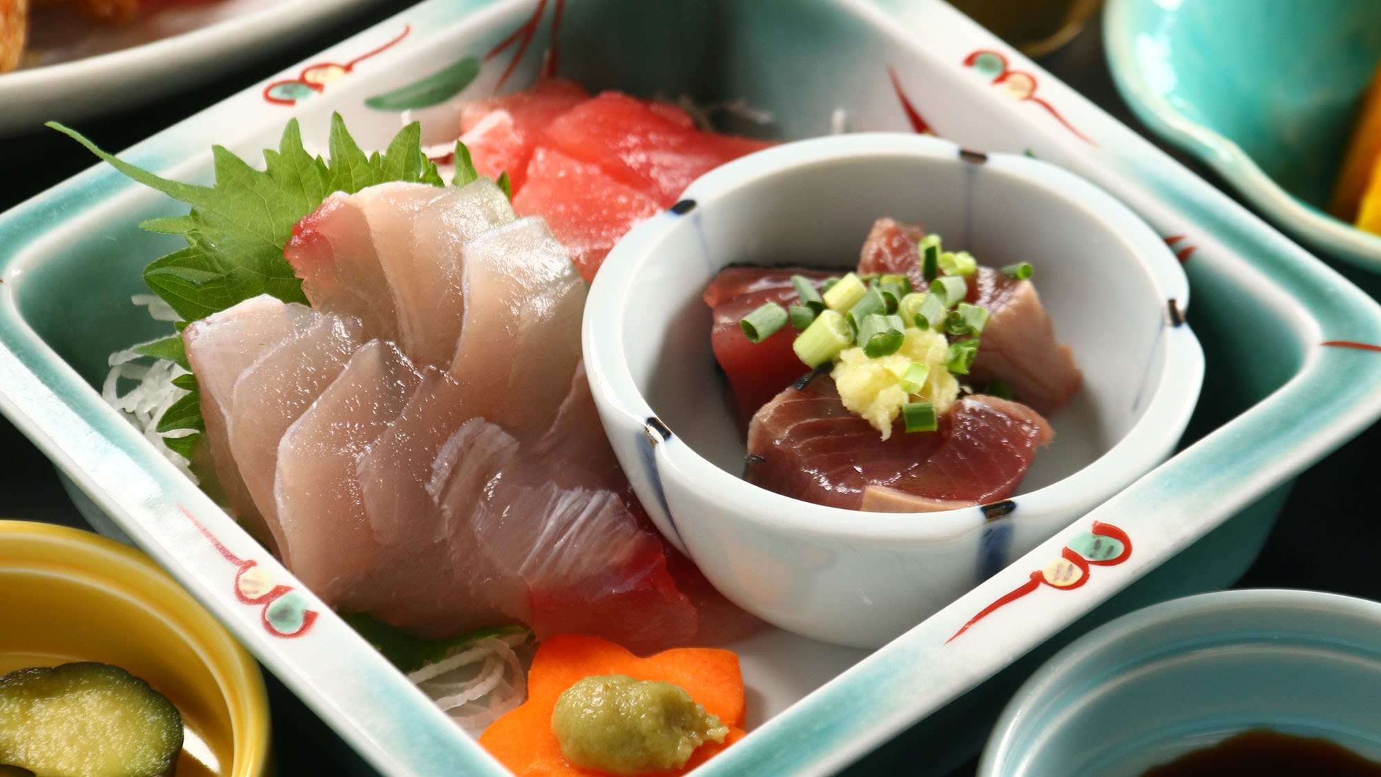 【2食付プラン・現金特価】夕食はお造り付き日替わり定食、朝食は健康定食で今日も元気に