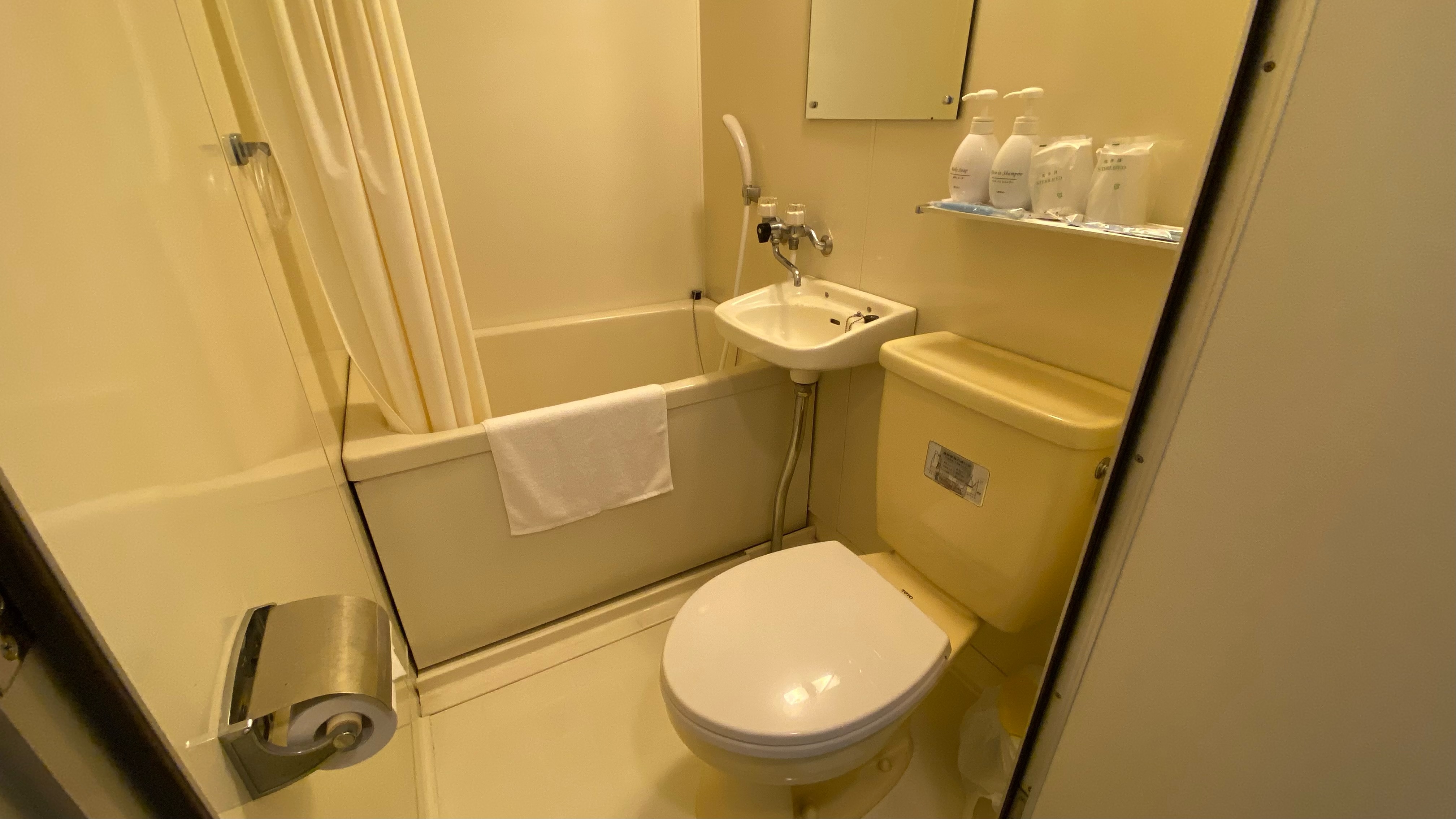全部屋バス・トイレ付となっております
