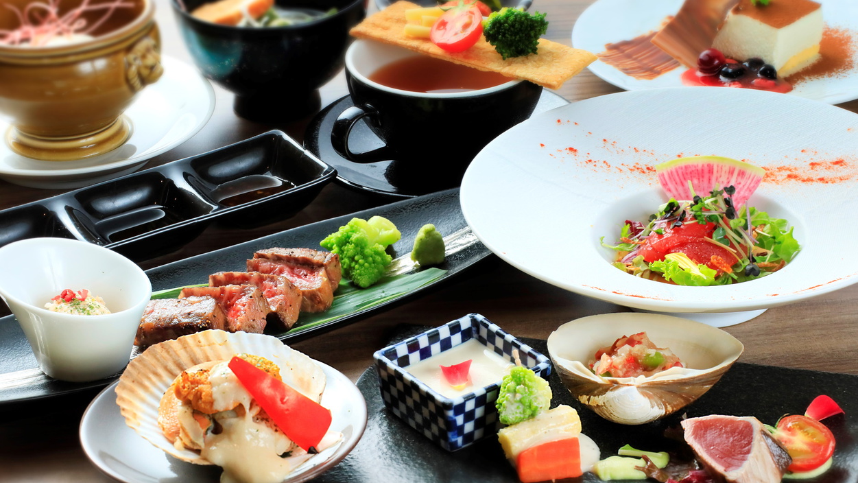 【特選会席】旬の食材を使用した自慢の会席料理