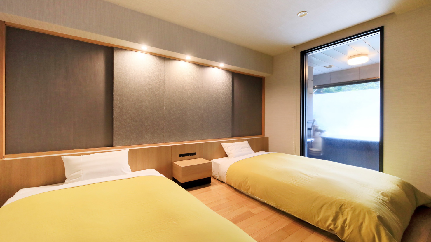 【温泉風呂付和洋室】2室限定の温泉風呂付のお部屋