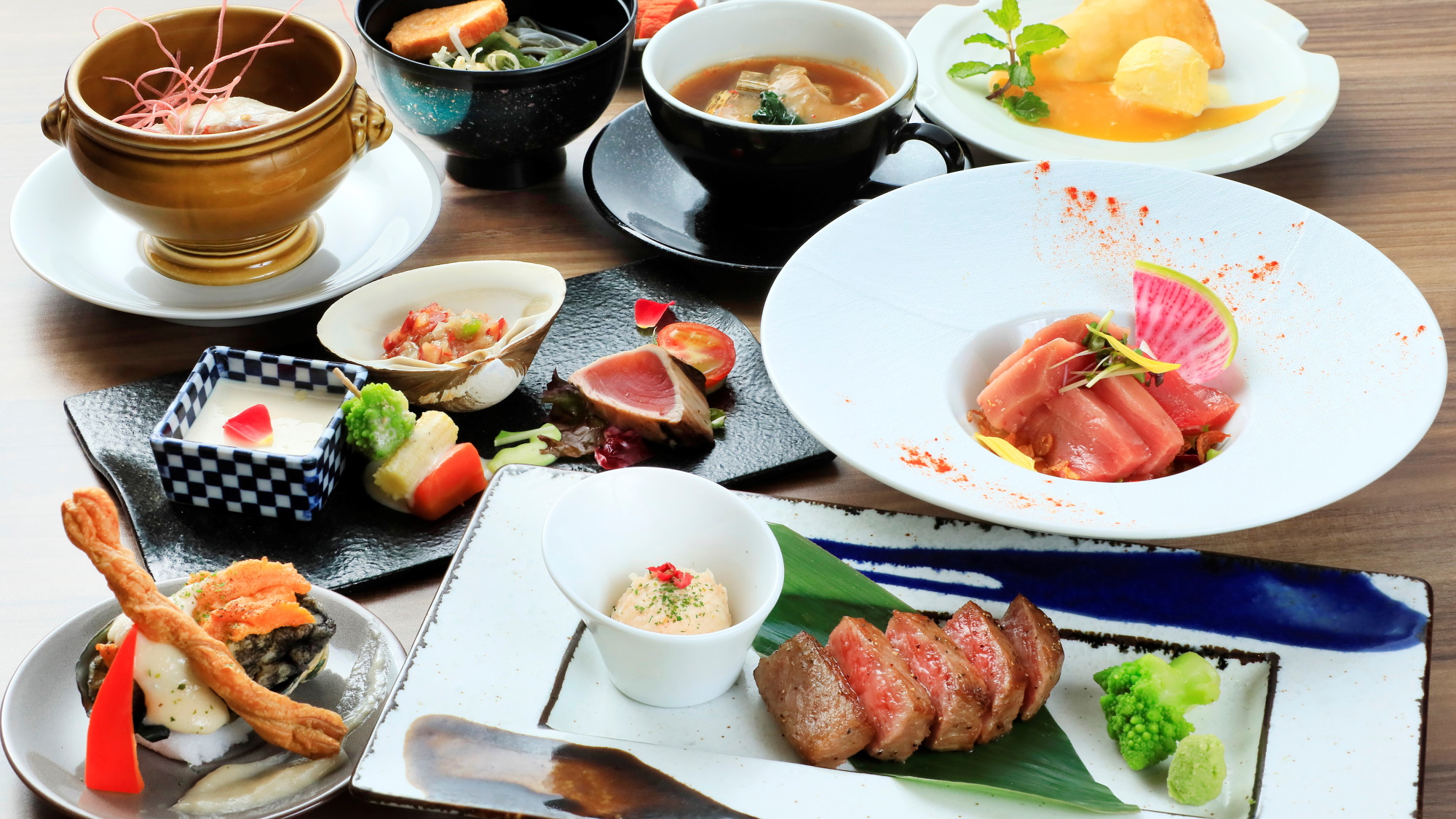 【極会席】東北の味を堪能できる贅沢な会席料理