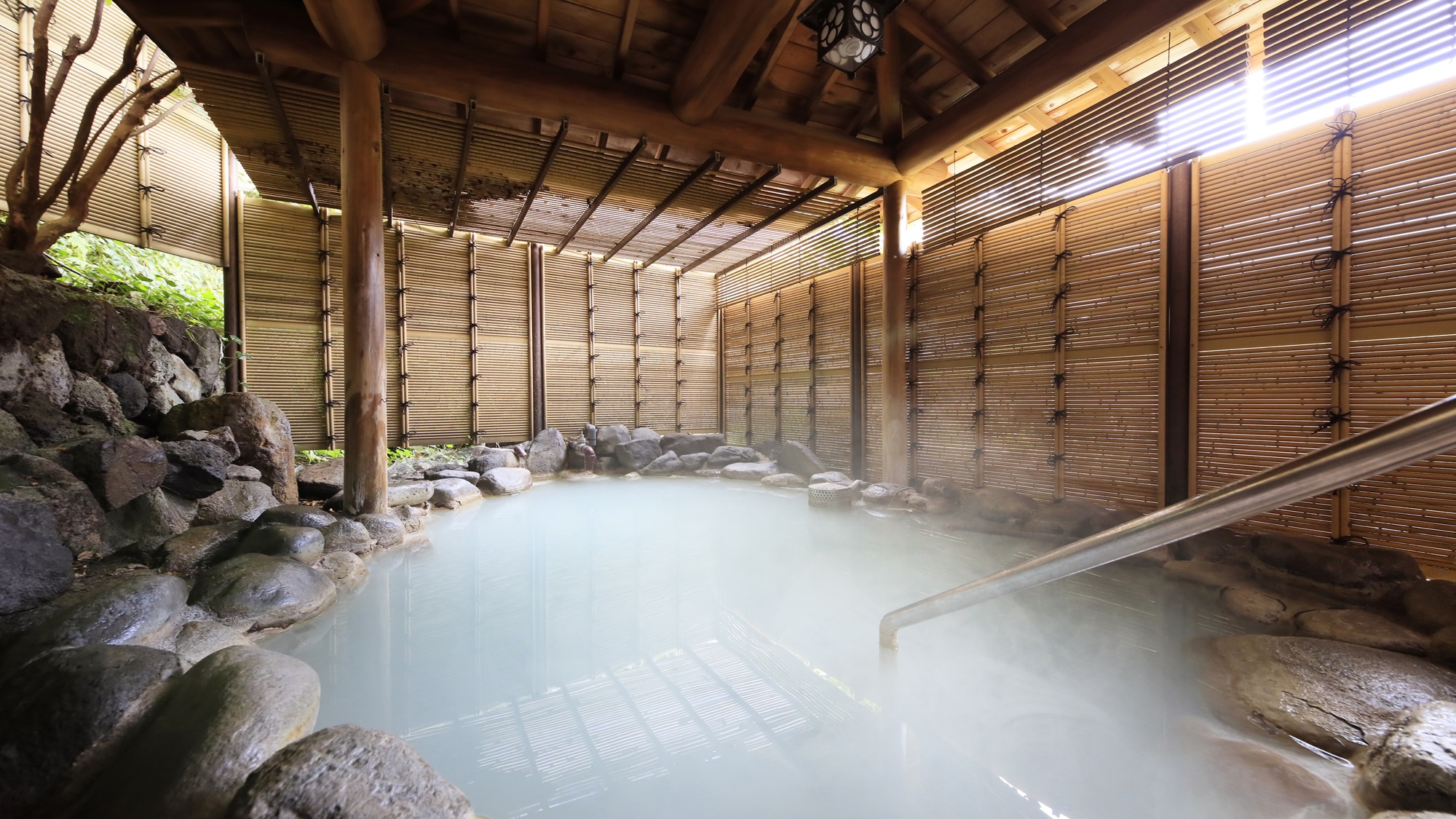【貸切露天風呂】美肌効果のある鳴子温泉