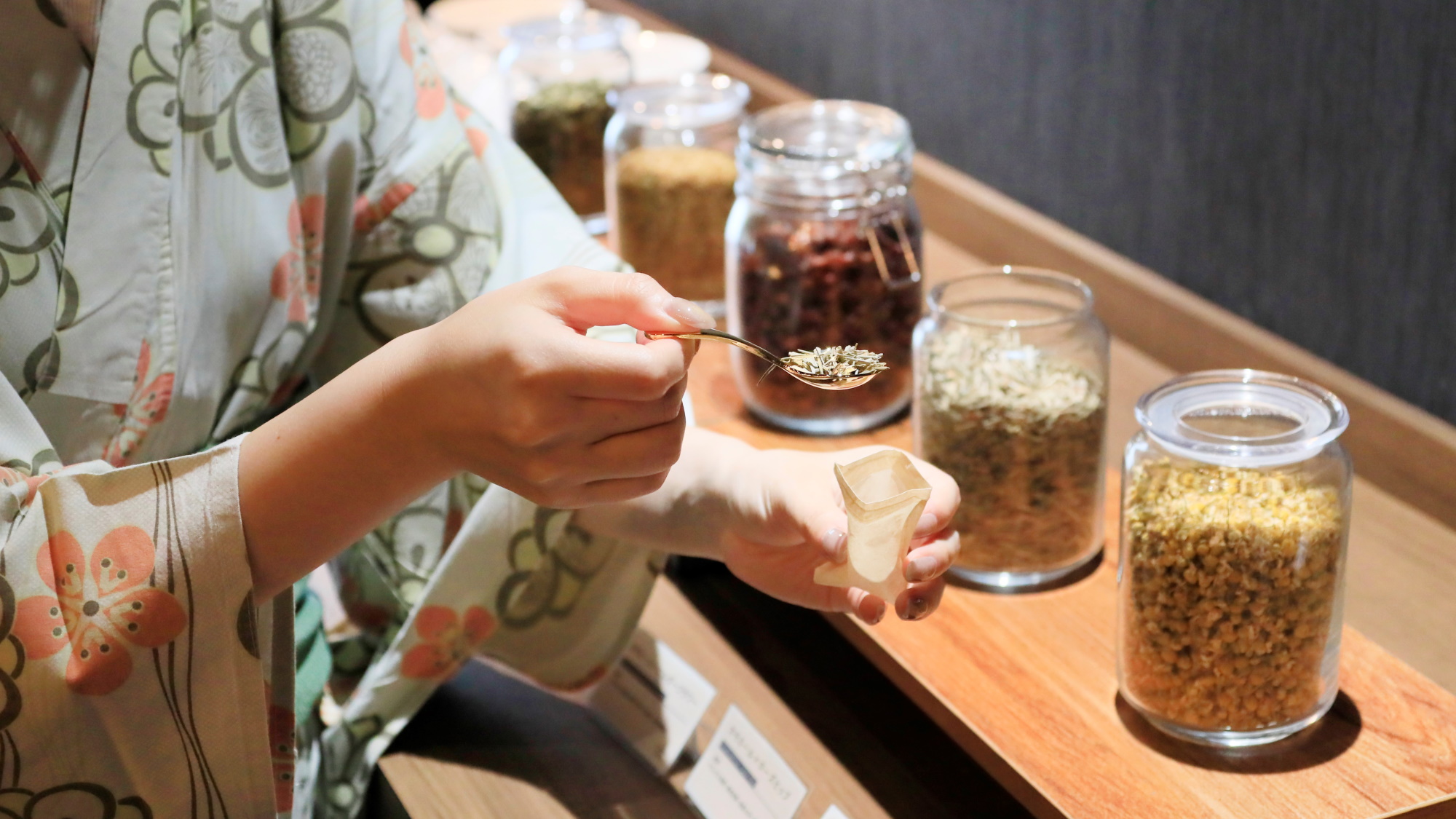 【サービス】ハーブティーはお部屋への持ち込みOK