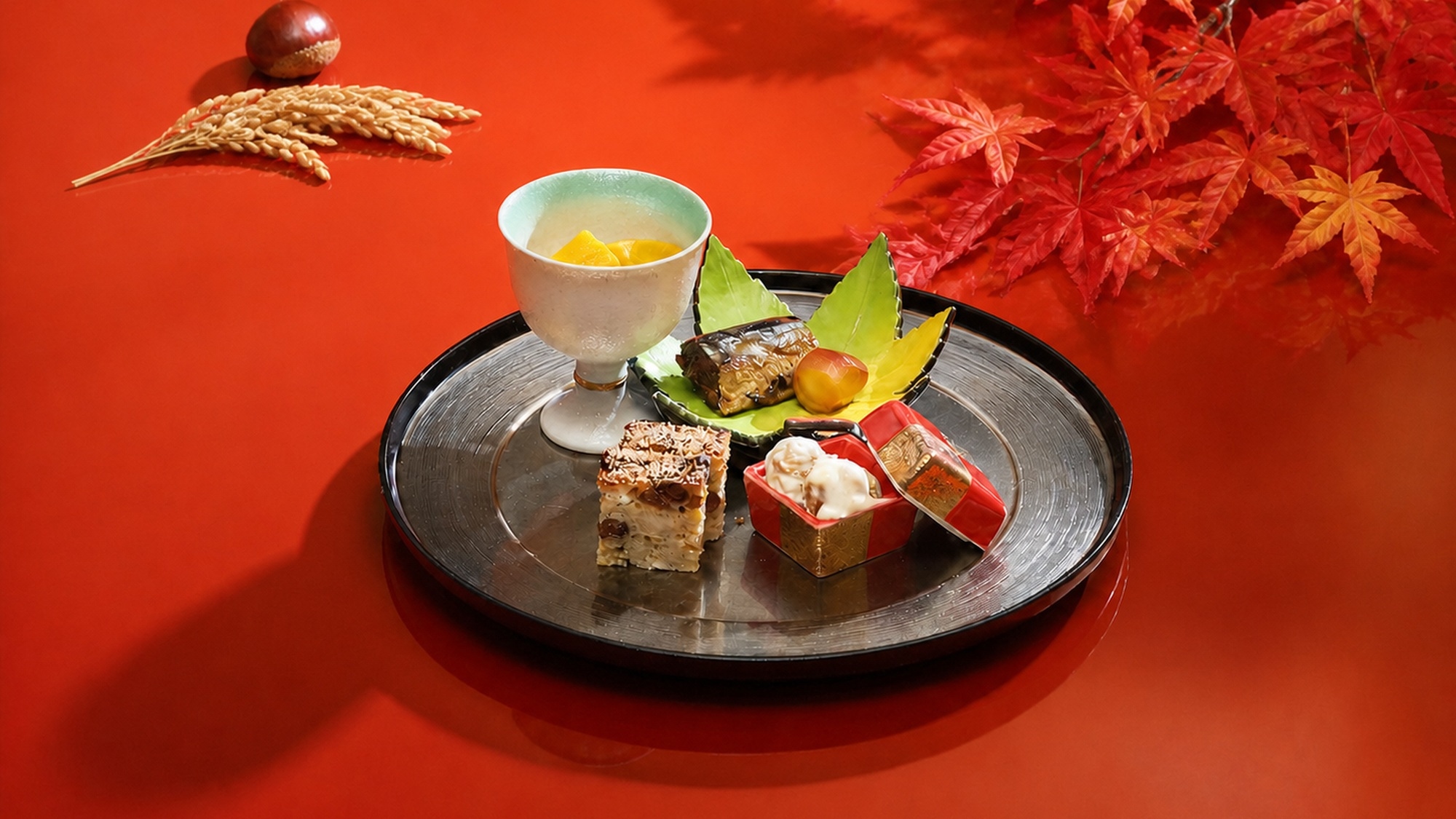【2食付】 秋の味覚と温泉を堪能♪夕食は少し贅沢なコース料理「潮彩(しおさい)」朝食は和洋バイキング