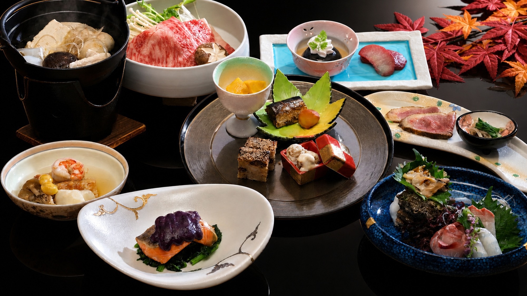 【2食付】 秋の味覚と温泉を堪能♪夕食は少し贅沢なコース料理「潮彩(しおさい)」朝食は和洋バイキング