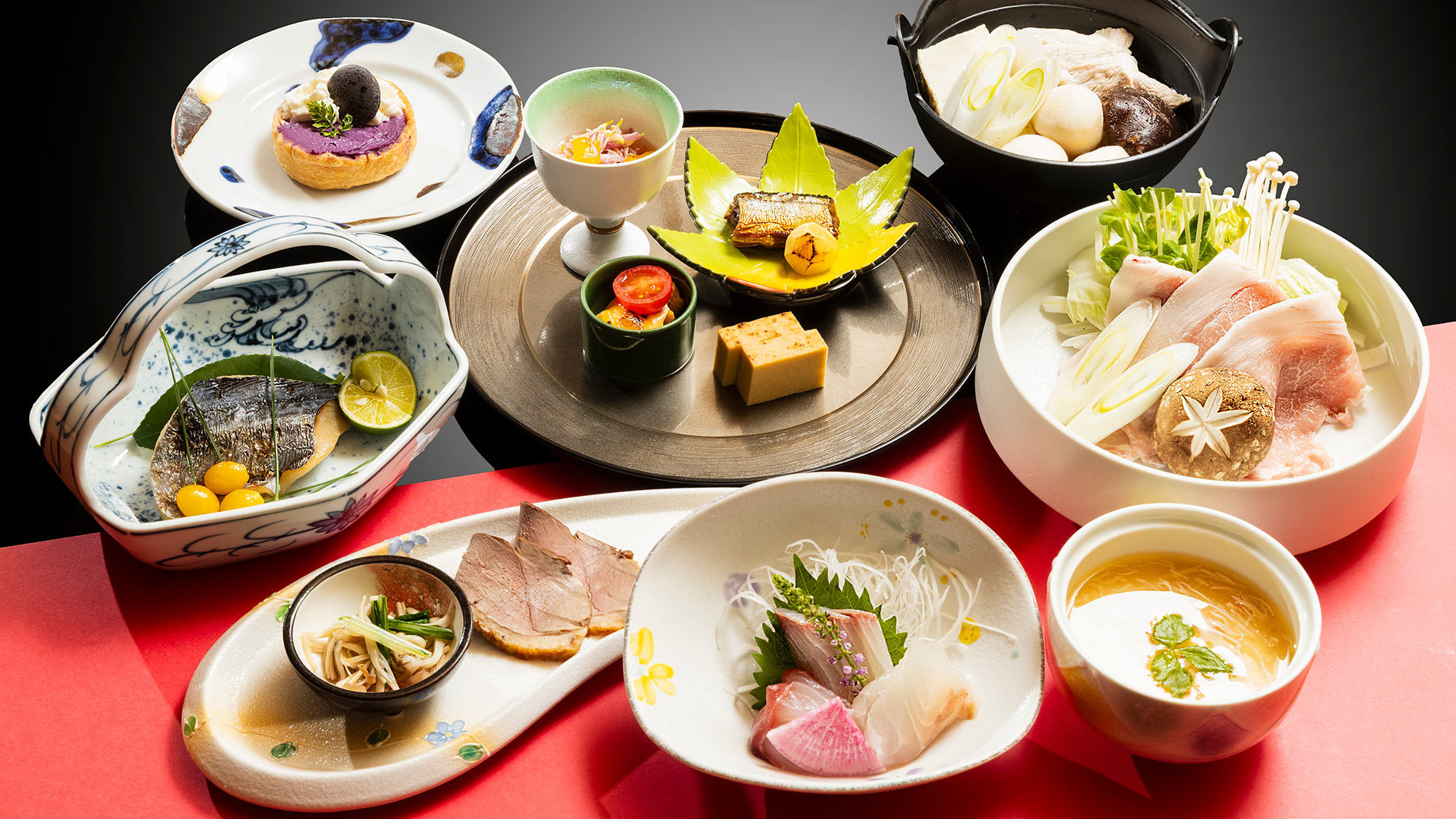 【2食付】秋の味覚と温泉を堪能♪夕食はスタンダード会席「楽彩(らくさい)」・朝食は和洋バイキング