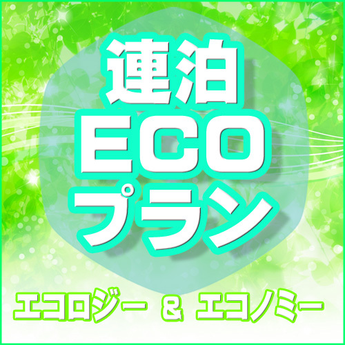 【お掃除不要のエコプラン素泊り】２連泊以上はこちらのプランがお得！