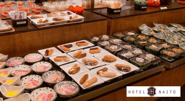 【日曜がお得・朝食無料】大好評の『やまなし小鉢ビュッフェ』朝食付プラン♪