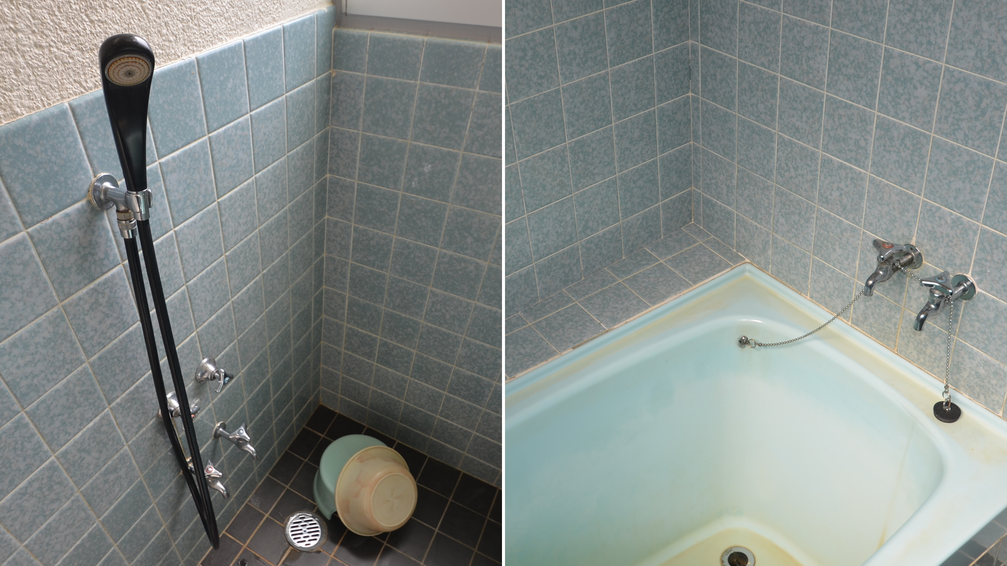 浴室のシャワー（トイレと浴室は別です）